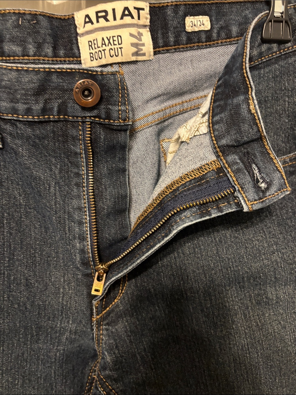 Ariat M4 Relaxed Hansen Boot Cut Jean - Picture 4 of 10